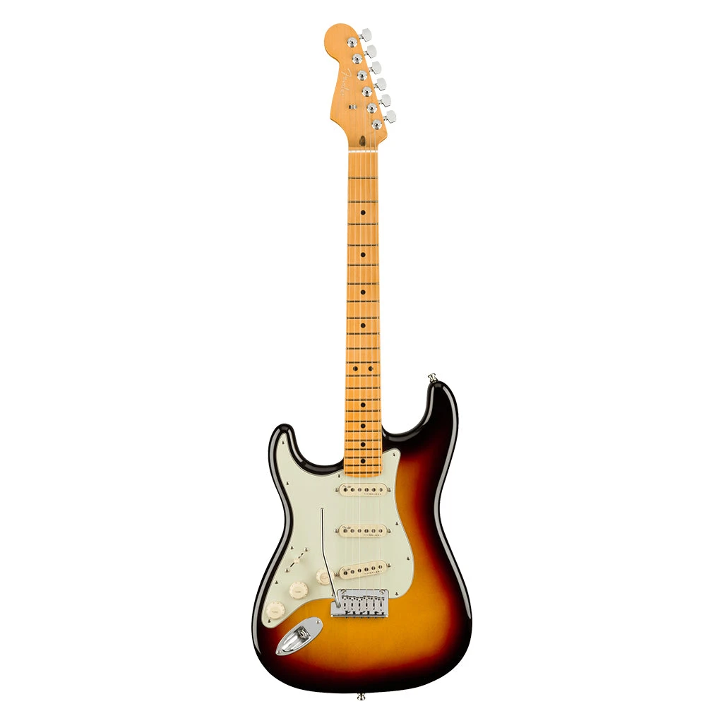 Fender - American Ultra Stratocaster® Left-Hand, Maple Fingerboard, Ultraburst 2 Fender - American Ultra Stratocaster® Left-Hand, Maple Fingerboard, Ultraburst - Image 2