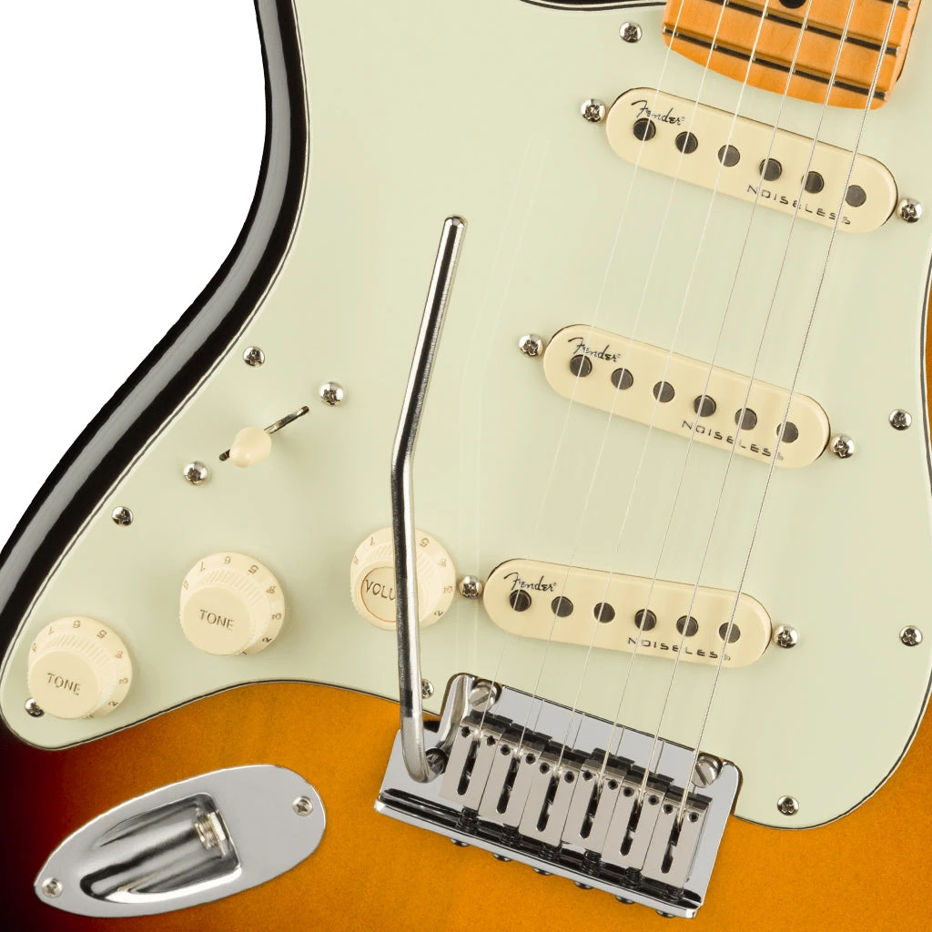 Fender - American Ultra Stratocaster® Left-Hand, Maple Fingerboard, Ultraburst 6 Fender - American Ultra Stratocaster® Left-Hand, Maple Fingerboard, Ultraburst - Image 6