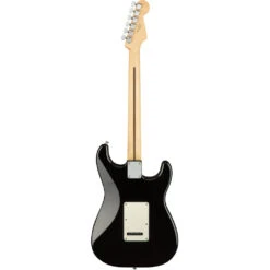 Fender Player Stratocaster Left Handed - Black - Pau Ferro Fretboard -Guitar Instrument Store 0144513506 gtr back 001 rr