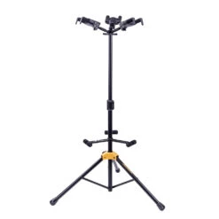 Hercules 05/GS432BPLUS Auto Grab Triple Guitar Stand W/rest (MC6)