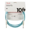 Fender - Original Series Instrument Cable, 10', Daphne Blue
