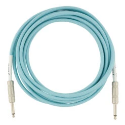 Fender - Original Series Instrument Cable, 10', Daphne Blue -Guitar Instrument Store 0990510003 2