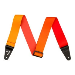 Fender Ombré Strap, Tequila Sunrise, 2"