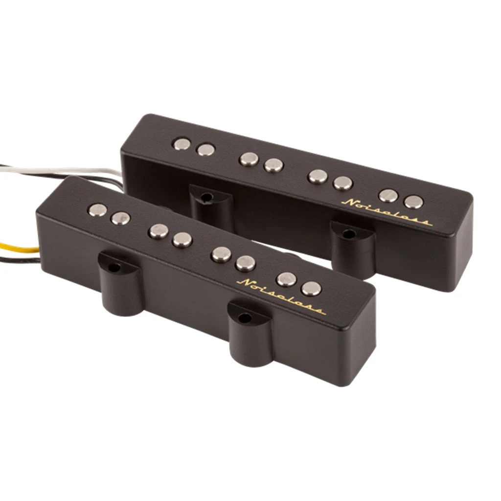 Fender - Vintage Noiseless™ Jazz Bass® Pickups, (2) 1 Fender - Vintage Noiseless™ Jazz Bass® Pickups, (2)