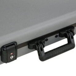 Fender Deluxe Molded Strat/Tele - Silver/Blue 5 Fender Deluxe Molded Strat/Tele - Silver/Blue -Guitar Instrument Store 09961023243