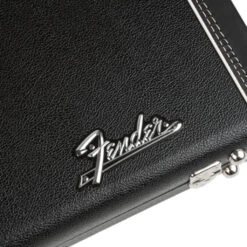 Fender G&G Deluxe Precision Bass® Hardshell Case, Black With Orange Plush -Guitar Instrument Store 0996162406 4