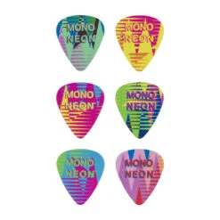 Fender MonoNeon Pick Tin, Medium, Set Of 6 -Guitar Instrument Store 1980351096 3