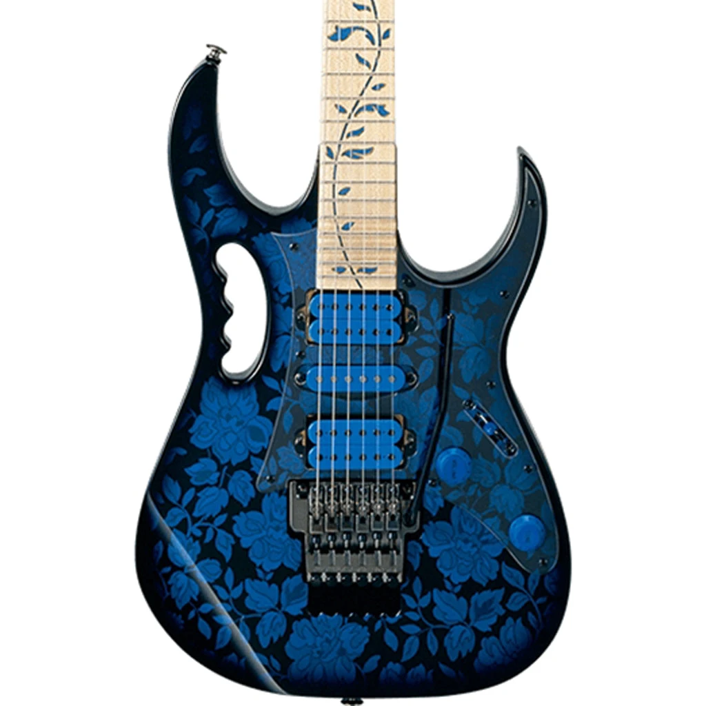 Ibanez - JEM77 - Blue Floral Pattern - Steve Vai Signature 1 Ibanez - JEM77 - Blue Floral Pattern - Steve Vai Signature