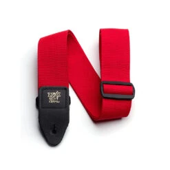 Ernie Ball E4040 Polypro Guitar Strap - Red | Guitar Straps | P04040