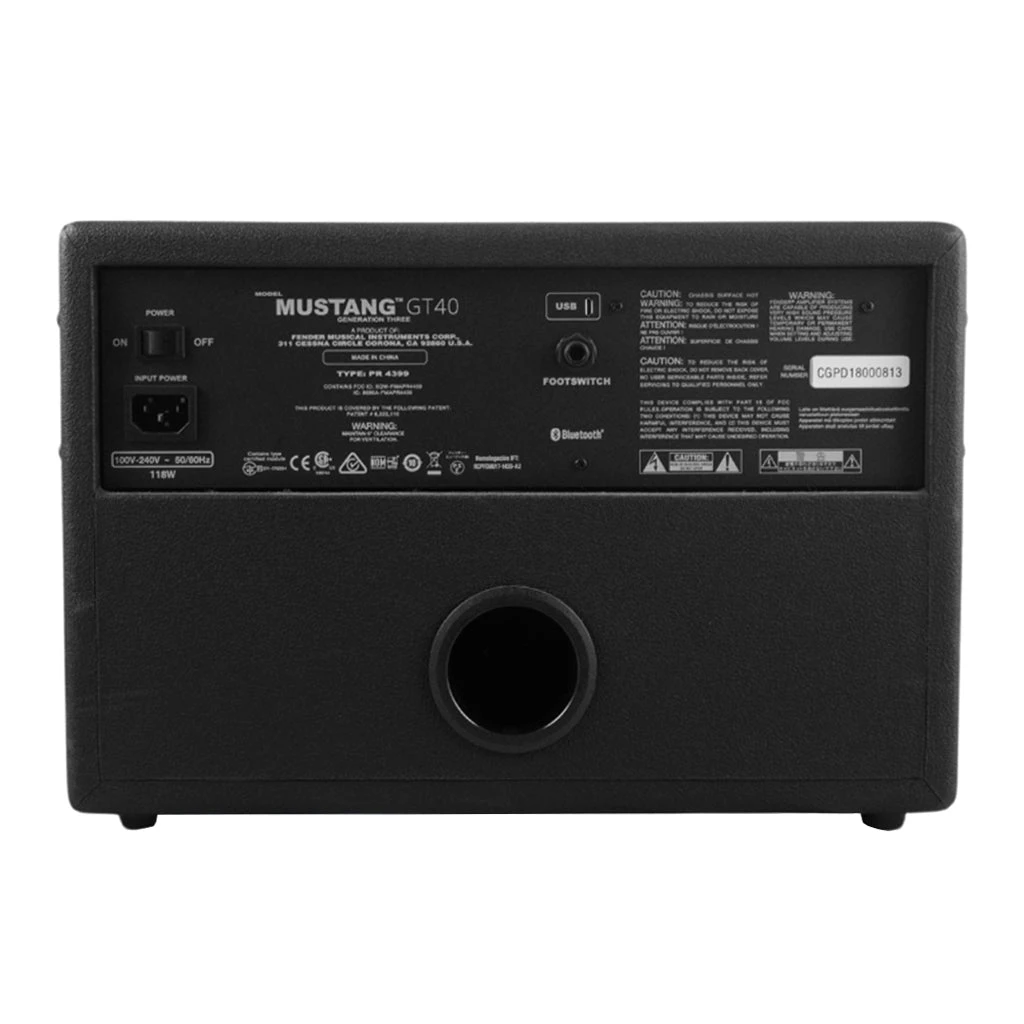 Fender Mustang GT40 - Ex-Demo Model - 40W Combo Amp 2 Fender Mustang GT40 - Ex-Demo Model - 40W Combo Amp - Image 2