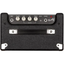 Fender Rumble™ 15 V3 - Black And Silver, 240V AUS -Guitar Instrument Store 2370100000 amp dtl 004 nr copy