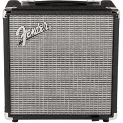 Fender Rumble™ 15 V3 - Black And Silver, 240V AUS -Guitar Instrument Store 2370100000 amp frt 001 nrcopy