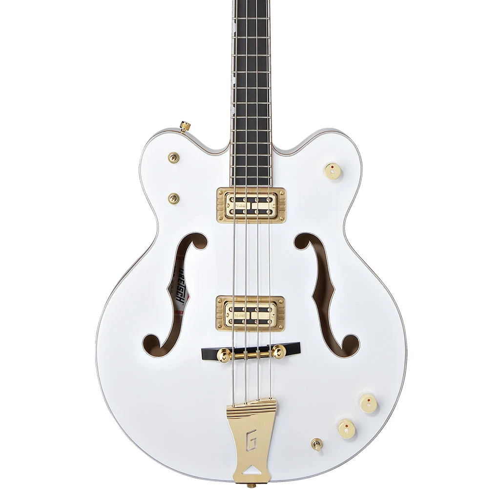 G6136LSB White Falcon™ Bass, 34" Scale, Ebony Fingerboard, White 1 G6136LSB White Falcon™ Bass, 34" Scale, Ebony Fingerboard, White