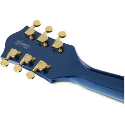 Gretsch G5655TG Electromatic Center Block Jr - Azure Metallic -Guitar Instrument Store 2509700551 gtr hdstckbck 001 nr
