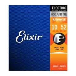 Elixir 12077 - Nanoweb Electric 10-52 Guitar Strings