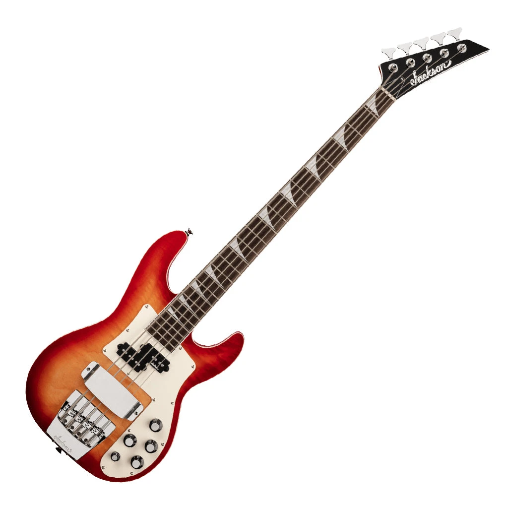 Jackson X Series Concert Bass CBXNT DX V, Laurel Fingerboard, Fireburst | Bass Guitars | 2916655577 7 Jackson X Series Concert Bass CBXNT DX V, Laurel Fingerboard, Fireburst | Bass Guitars | 2916655577 - Image 7