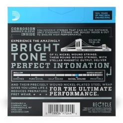 D'Addario - EXL140-3D - 3 Pack Nickel Wound Light Top Heavy Bottom 10-52 - Electric Guitar Strings -Guitar Instrument Store 2 4fe3dabc 85c3 4e09 8bfc 19f986fc7f16