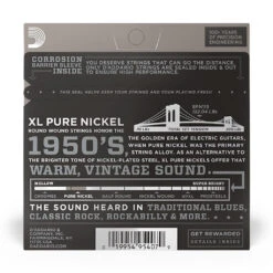 D'Addario - EPN115 - Pure Nickel Blues Jazz Rock 11-48 - Electric Guitar Strings -Guitar Instrument Store 2 7724f5cb fede 40bf 8915 42d533e70dba
