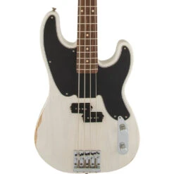 Fender Mike Dirnt Roadworn Precision Bass - White Blonde - Rosewood