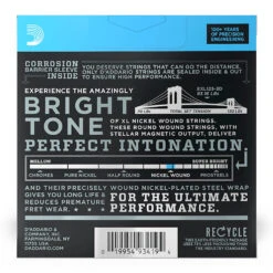 D'Addario - EXL125-3D - 3 Pack Nickel Wound Super Light Top Regular Bottom 9-46 - Electric Guitar Strings -Guitar Instrument Store 2 f9f509ea 6a42 4656 a587 d52a2add7ca4