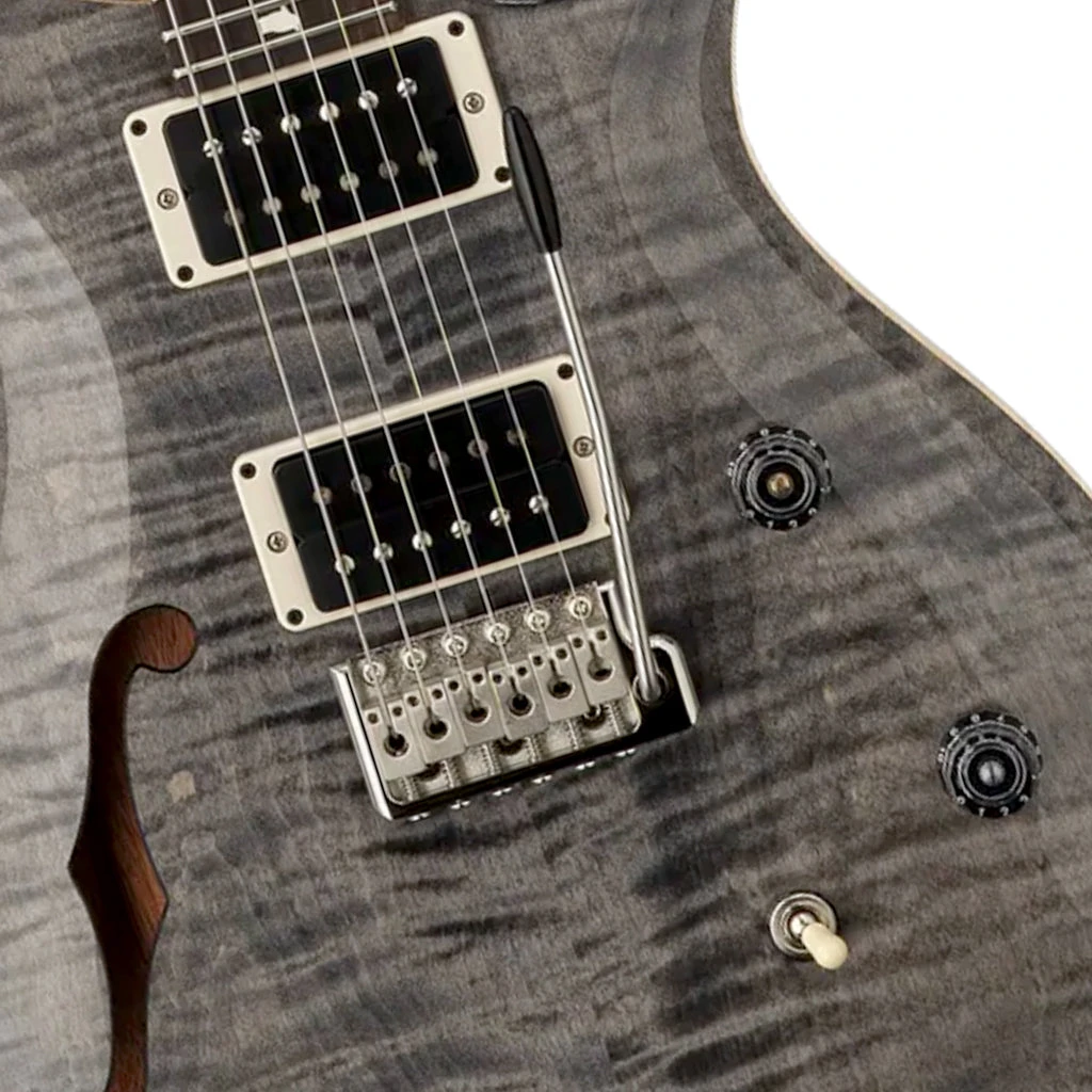 PRS CE24 Semi Hollow - Faded Grey Black 5 PRS CE24 Semi Hollow - Faded Grey Black - Image 5