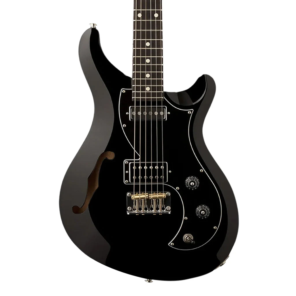 PRS S2 Vela Semi-Hollow - Black - Dot Inlay 1 PRS S2 Vela Semi-Hollow - Black - Dot Inlay
