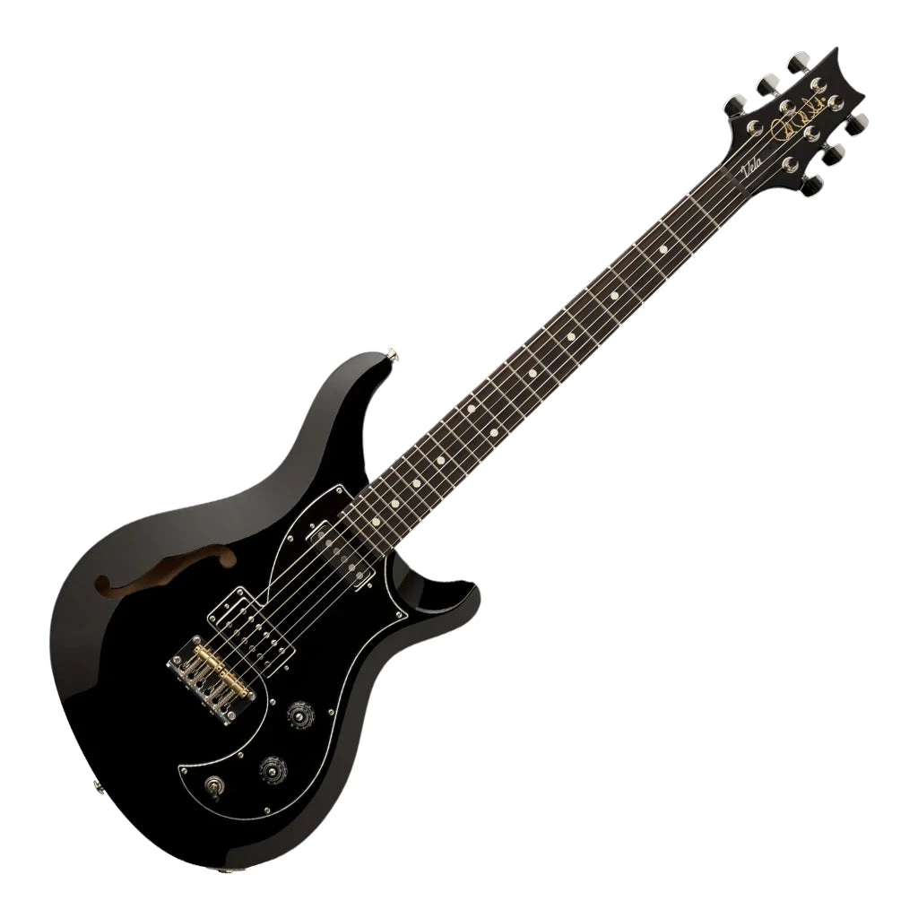 PRS S2 Vela Semi-Hollow - Black - Dot Inlay 5 PRS S2 Vela Semi-Hollow - Black - Dot Inlay - Image 5
