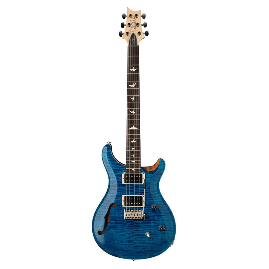 PRS Paul Reed Smith CE 24 Semi-Hollow Electric Guitar Blue Matteo CE24SH 2 PRS Paul Reed Smith CE 24 Semi-Hollow Electric Guitar Blue Matteo CE24SH - Image 2