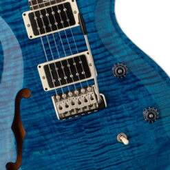 PRS Paul Reed Smith CE 24 Semi-Hollow Electric Guitar Blue Matteo CE24SH 13 PRS Paul Reed Smith CE 24 Semi-Hollow Electric Guitar Blue Matteo CE24SH -Guitar Instrument Store 38ce24sh bm 6