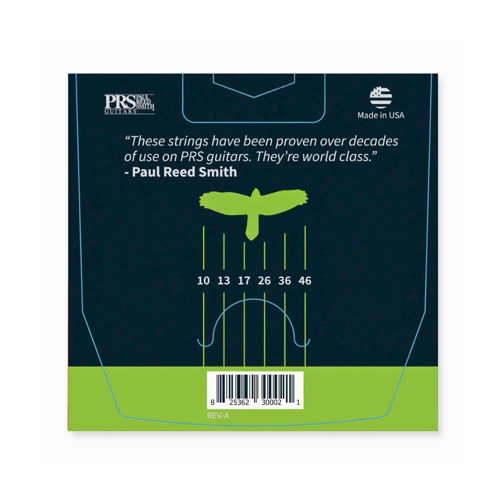PRS Classic Guitar Strings: Electric Light 10-46 2 PRS Classic Guitar Strings: Electric Light 10-46 - Image 2