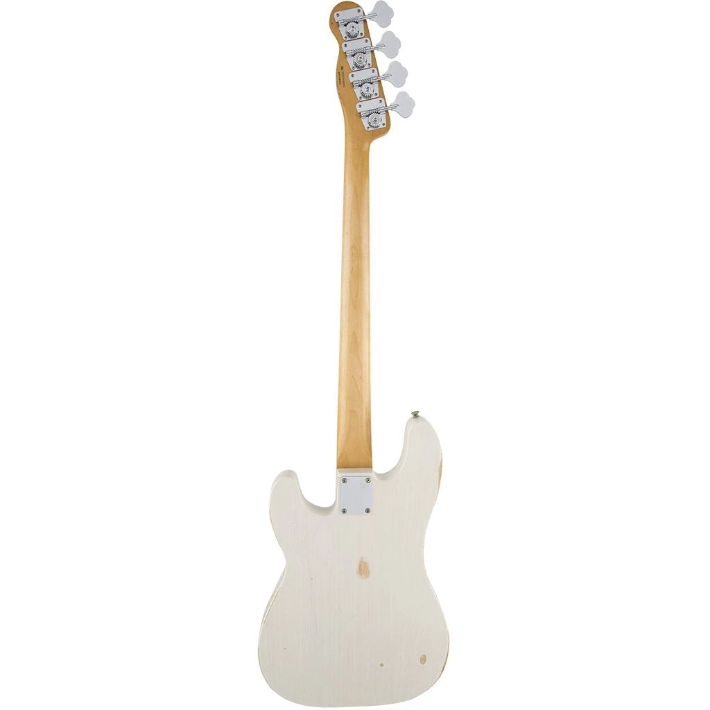 Fender Roadworn Mike Dirnt Precision Bass - White Blonde - Maple Fretboard 3 Fender Roadworn Mike Dirnt Precision Bass - White Blonde - Maple Fretboard - Image 3