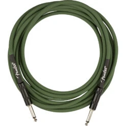 Fender - Strummer Pro 13' Instrument Cable, Drab Green -Guitar Instrument Store 3 83c50b04 b60e 4efe 88ac 50583016e9d9