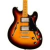 Squier Classic Vibe Starcaster - 3 Tone Sunburst - Maple Fretboard