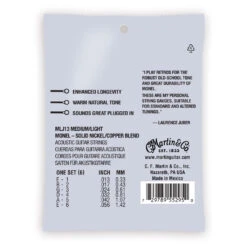 Martin Retro Strings Medium/Light Monel 13-56 -Guitar Instrument Store 41 mm13 2