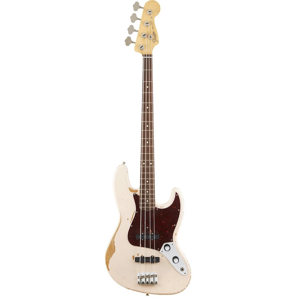 Fender Flea Jazz Bass - Faded Shell Pink - Rosewood Fretboard 2 Fender Flea Jazz Bass - Faded Shell Pink - Rosewood Fretboard - Image 2