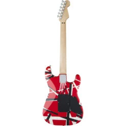 EVH Striped Series Left Handed - Red Black White 10 EVH Striped Series Left Handed - Red Black White -Guitar Instrument Store 5107912503 gtr back 001 rr