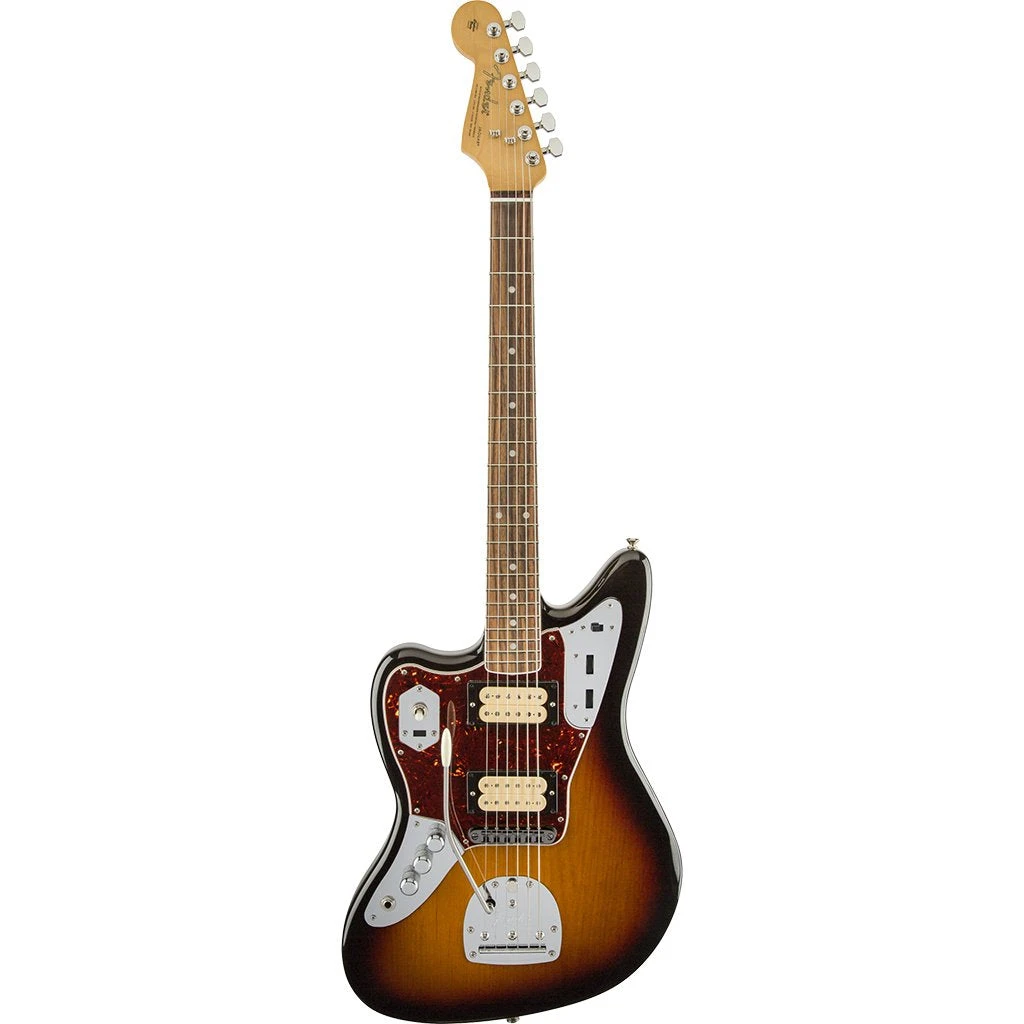 Fender - Kurt Cobain Jaguar Left Handed - NOS 3 Tone Sunburst - Rosewood 2 Fender - Kurt Cobain Jaguar Left Handed - NOS 3 Tone Sunburst - Rosewood - Image 2