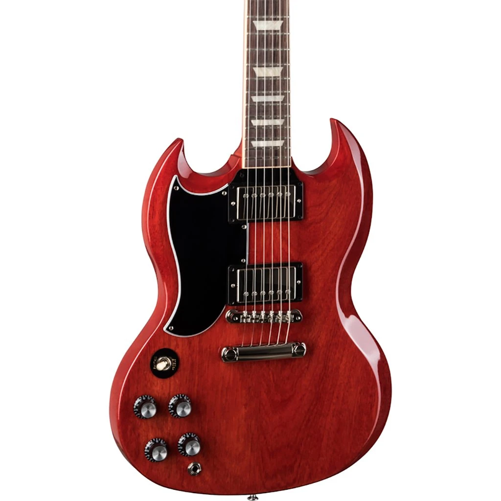 Gibson - SG Standard 61 Left Hand - Vintage Cherry 1 Gibson - SG Standard 61 Left Hand - Vintage Cherry