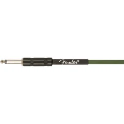 Fender - Strummer Pro 13' Instrument Cable, Drab Green -Guitar Instrument Store 5 cd9c32c0 acac 4c54 95da 7e5f10ae008f
