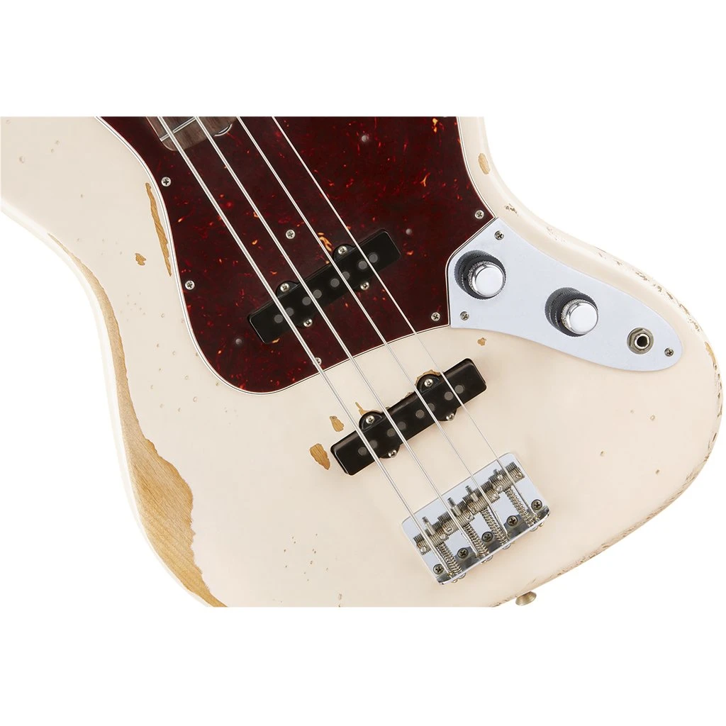 Fender Flea Jazz Bass - Faded Shell Pink - Rosewood Fretboard 4 Fender Flea Jazz Bass - Faded Shell Pink - Rosewood Fretboard - Image 4