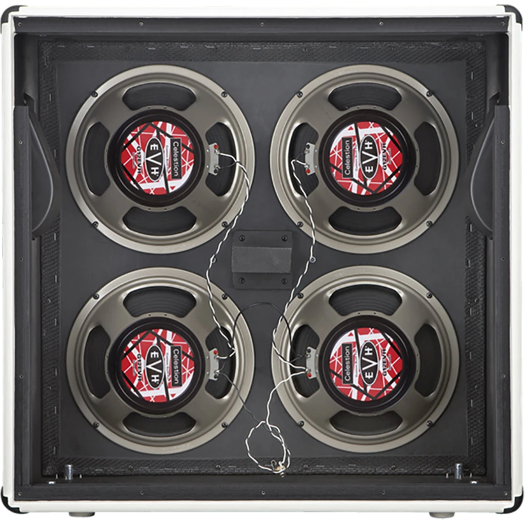 EVH 5150III 100w 4X12 Speaker Cabinet - Ivory 3 EVH 5150III 100w 4X12 Speaker Cabinet - Ivory - Image 3