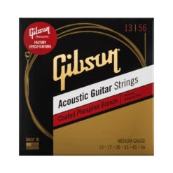 Gibson Coated PHOS Bronze AC Strings MED 13-56