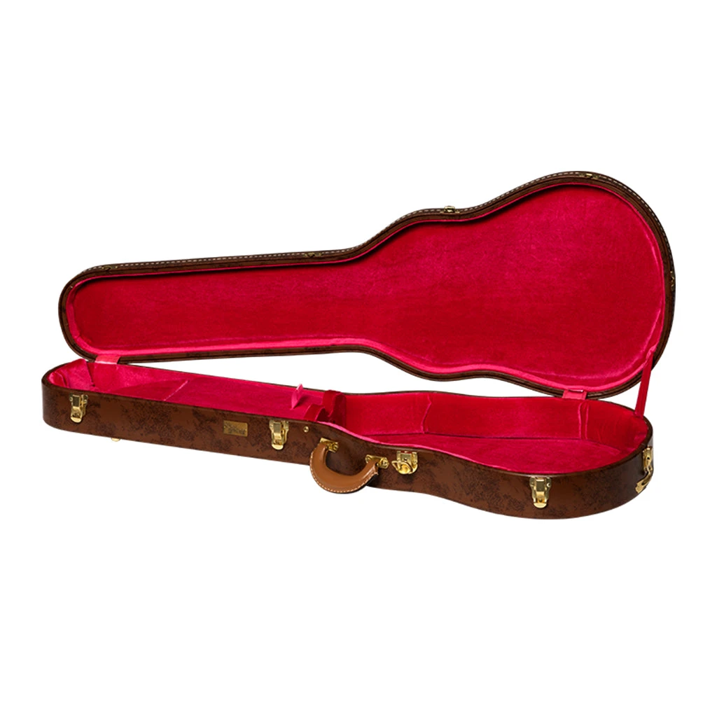 Gibson Lifton 5 Latch Brown/Pink Case Les Paul 2 Gibson Lifton 5 Latch Brown/Pink Case Les Paul - Image 2
