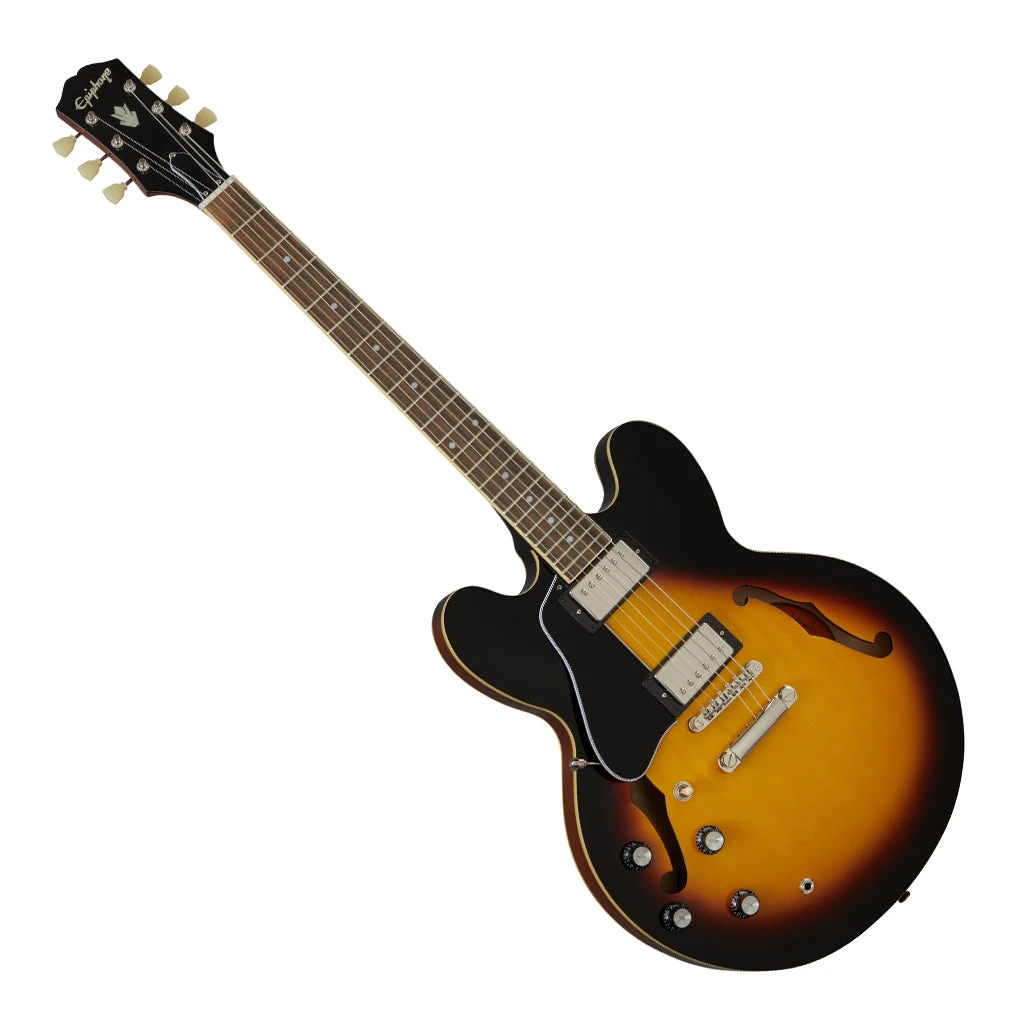 Epiphone ES335 Vintage Sunburst - Left Handed 5 Epiphone ES335 Vintage Sunburst - Left Handed - Image 5