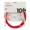 Fender - Original Series Instrument Cable, 10', Fiesta Red