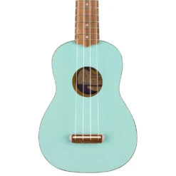 Fender Venice Soprano Uke, Walnut Fingerboard, Daphne Blue