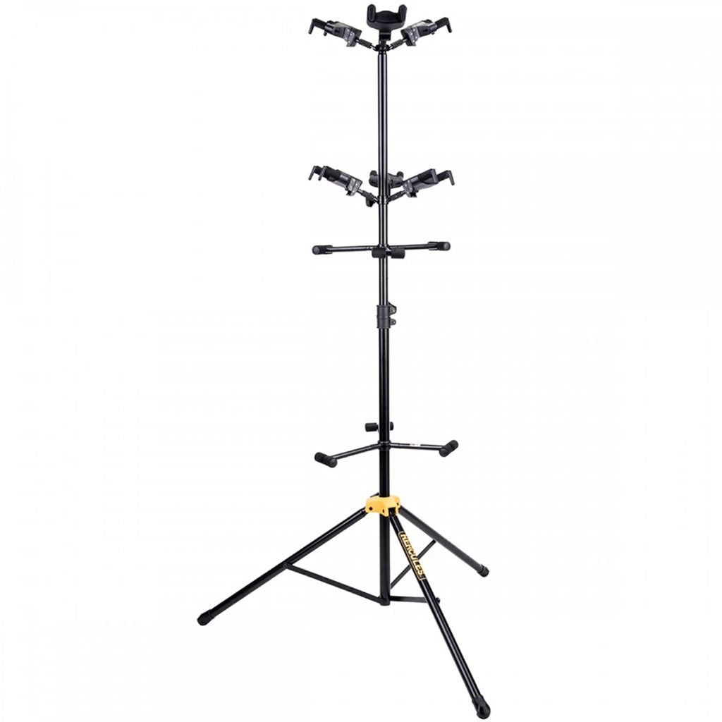Hercules 05/GS526B 6-Piece Auto Grip Guitar Stand 1 Hercules 05/GS526B 6-Piece Auto Grip Guitar Stand