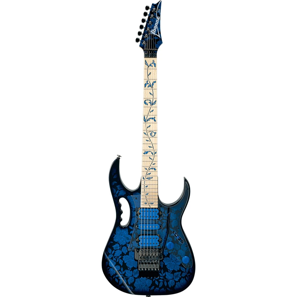 Ibanez - JEM77 - Blue Floral Pattern - Steve Vai Signature 2 Ibanez - JEM77 - Blue Floral Pattern - Steve Vai Signature - Image 2