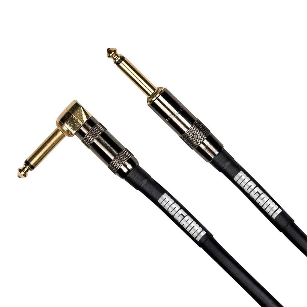 Mogami MOG-PLATINUMR12 - Platinum Series Instrument Cable - Angled/Straight (12ft) 1 Mogami MOG-PLATINUMR12 - Platinum Series Instrument Cable - Angled/Straight (12ft)