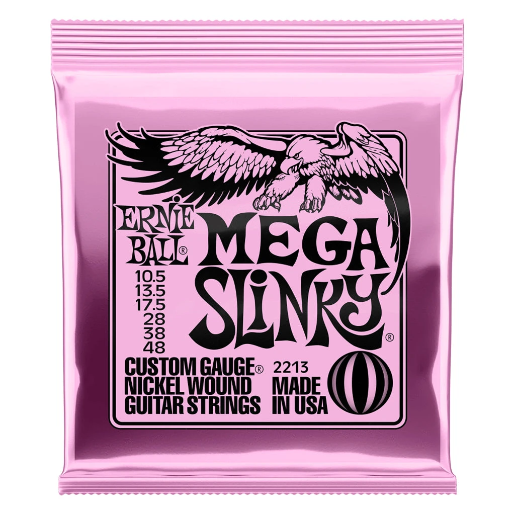 Ernie Ball E2213 - Mega Slinky 10.5 -.48 Guitar Strings | Guitar Strings | P02213 1 Ernie Ball E2213 - Mega Slinky 10.5 -.48 Guitar Strings | Guitar Strings | P02213
